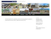 Tablet Screenshot of danhardinarchitect.com